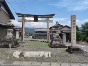 伊富岐神社鳥居