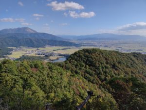 小谷山岩尾からの眺望