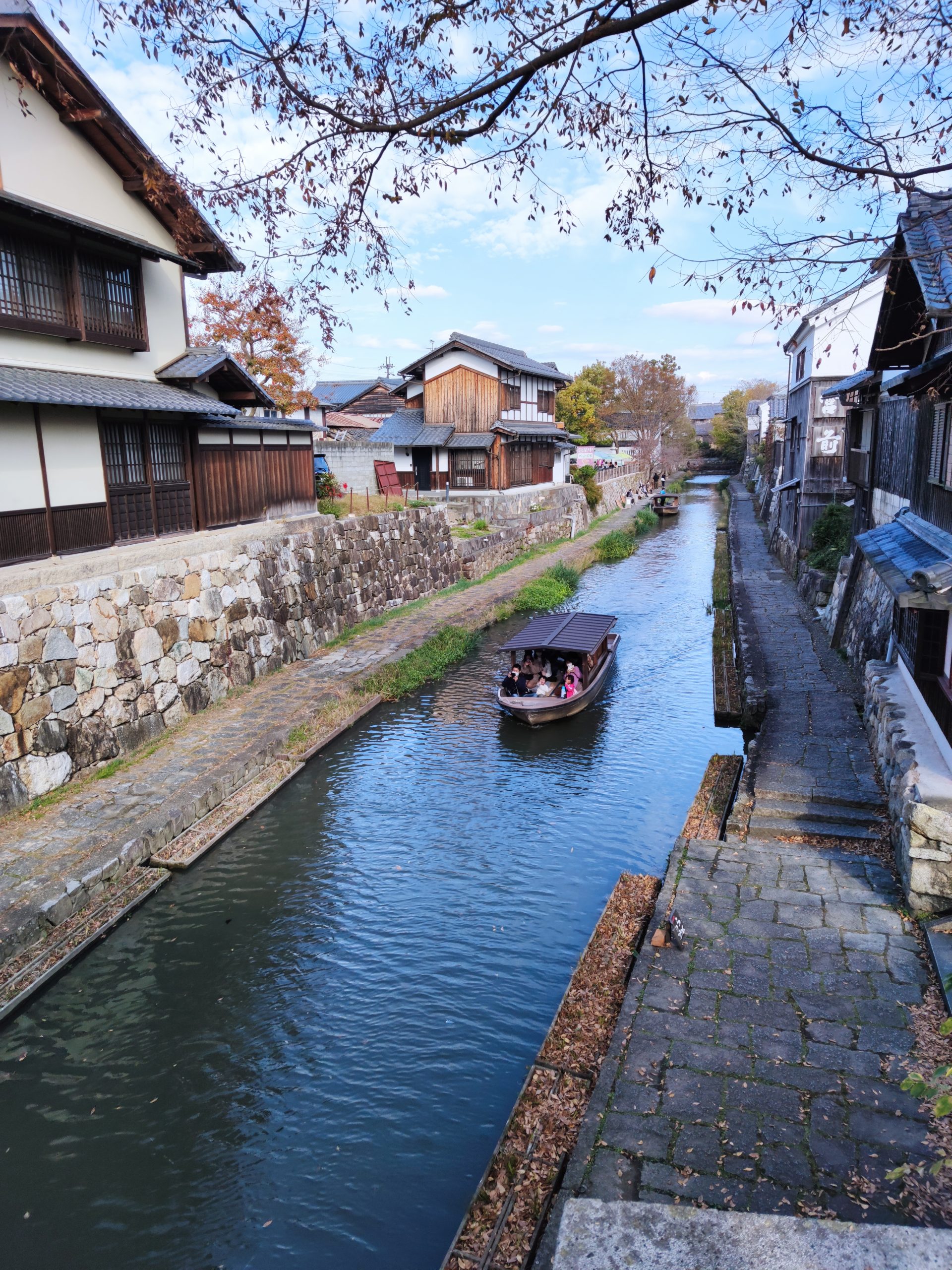 近江八幡 近江商人の町並み、八幡堀と八幡山城跡（ハイキング・コース）
