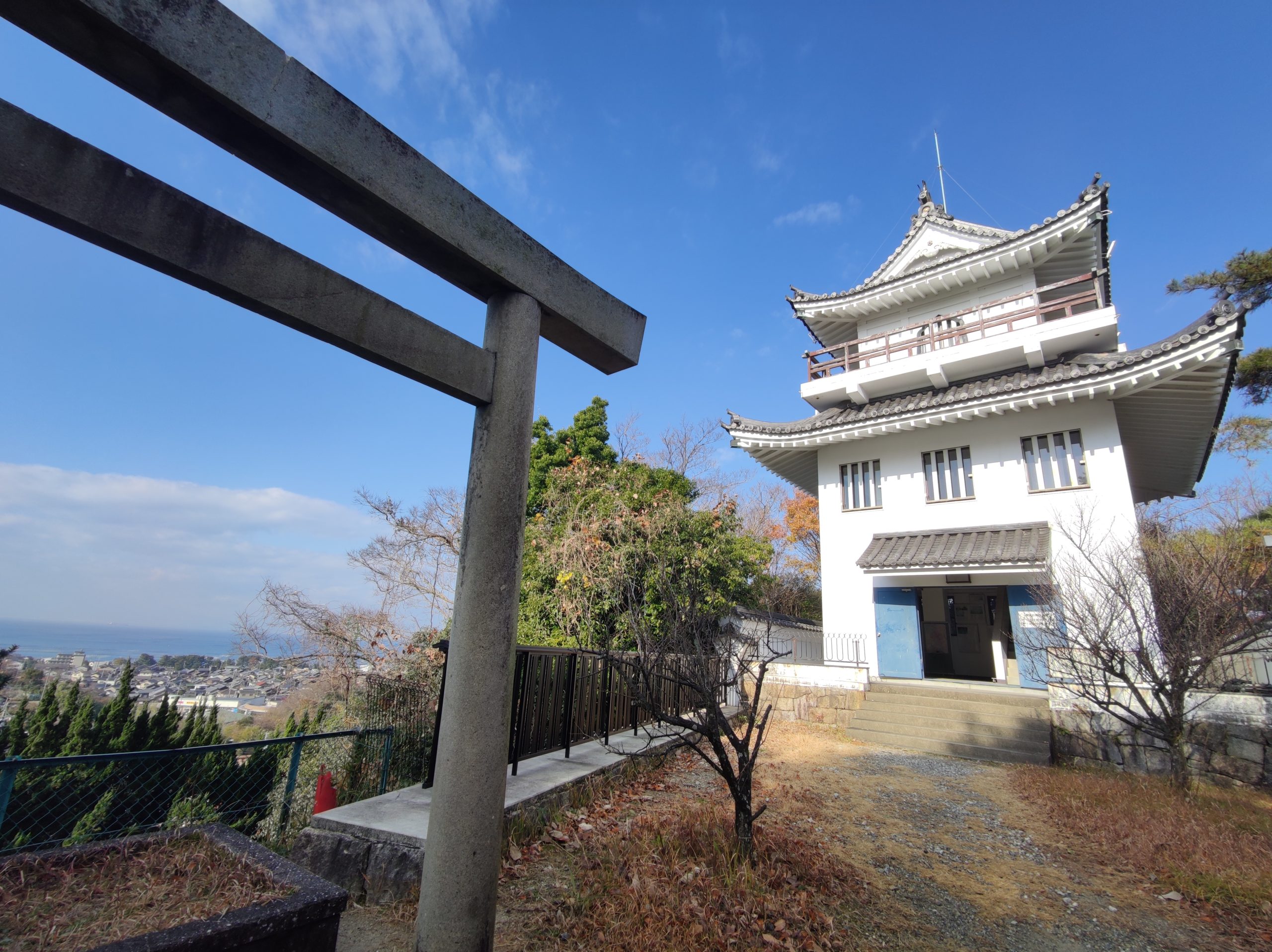 知多半島西ノ口駅から大野城、大草城、常滑街道（ハイキング・コース）