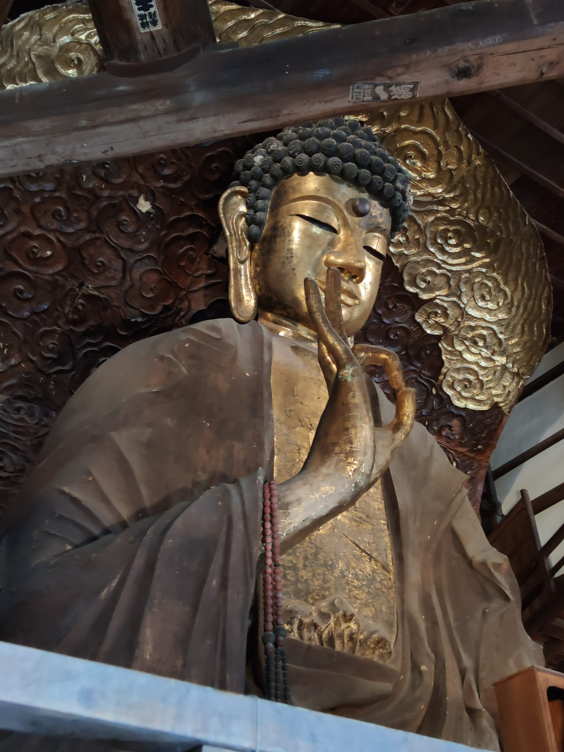 岐阜市街ウォーキング、岐阜大仏、信長居館跡、河原町