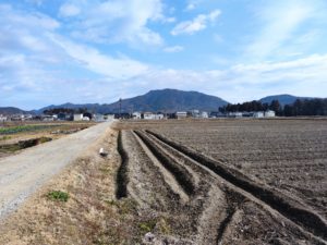 浄厳院外の田園風景