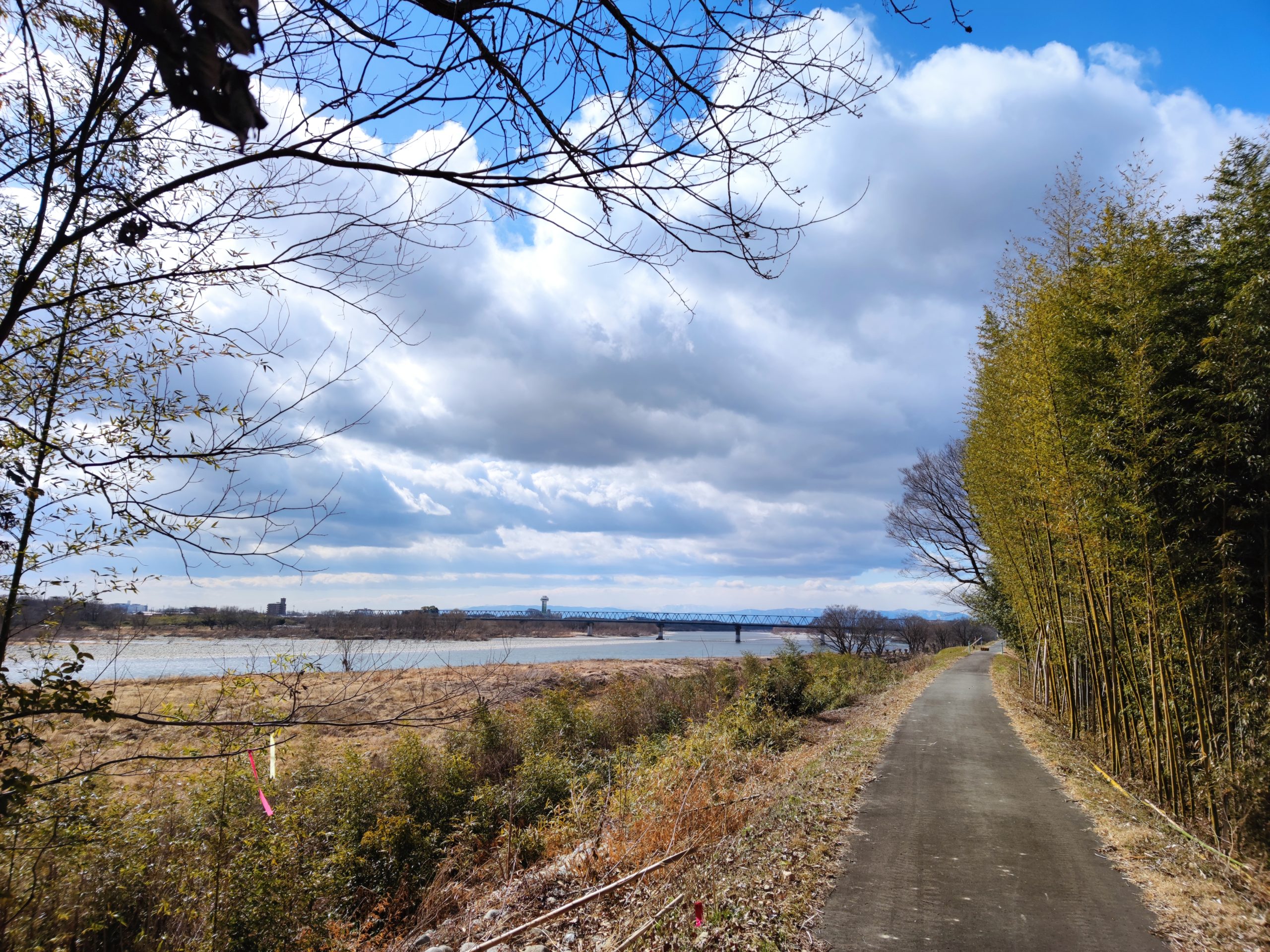 伊木山と承久の乱の舞台、前渡（ハイキング・コース）