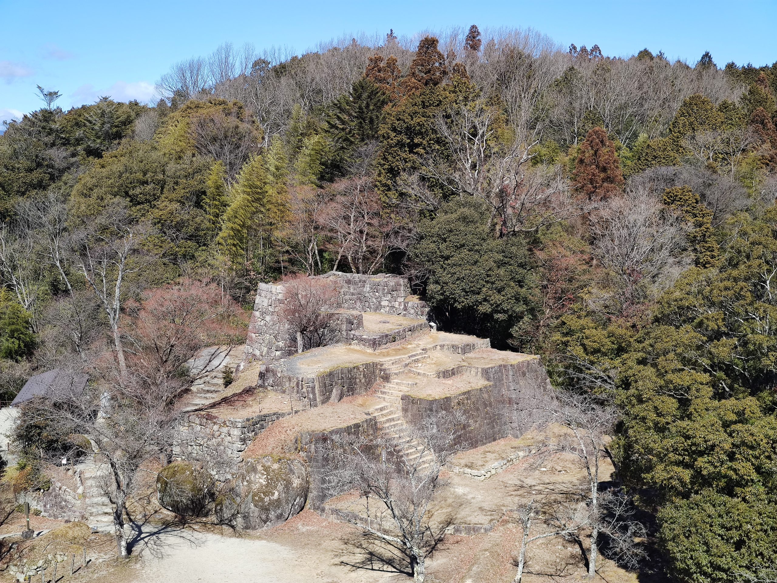 Hiking to Naegi Castle Ruin, A castle in the sky in Gifu Prefecture