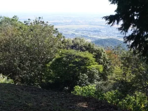 南宮山展望台から濃尾平野をのぞむ